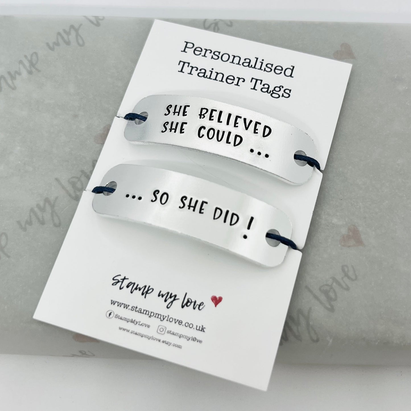 Personalised Trainer Tags