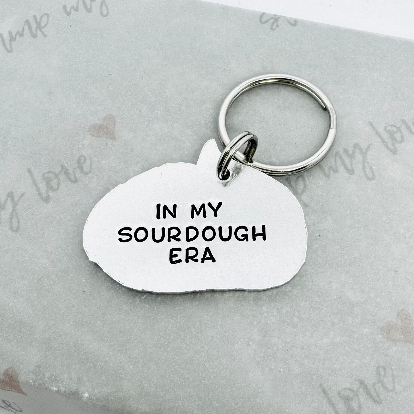 'In My Sourdough Era' Keyring
