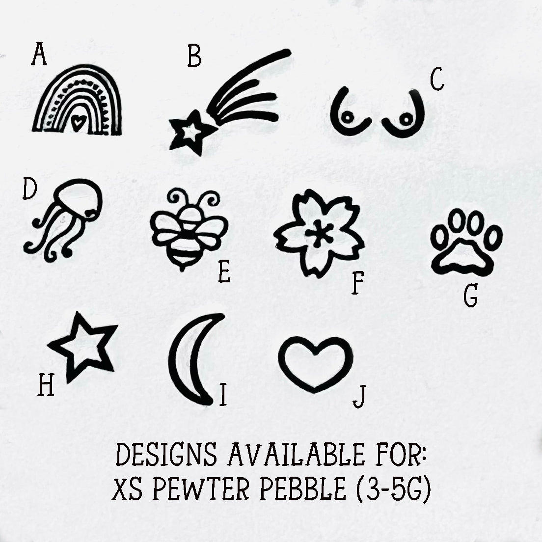 Personalised Pewter Pocket Pebble