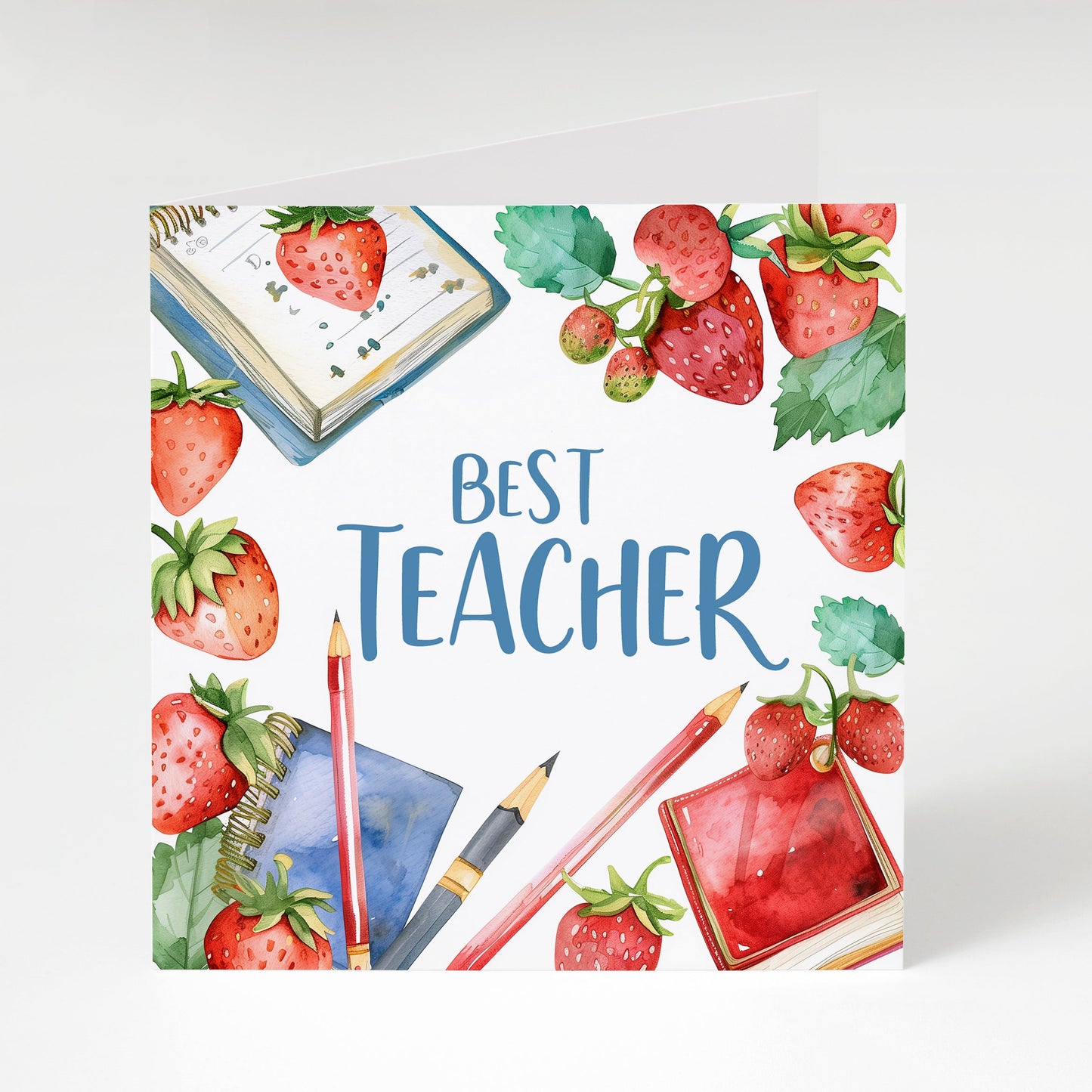 Thank You Teacher - Tiptree greetings card