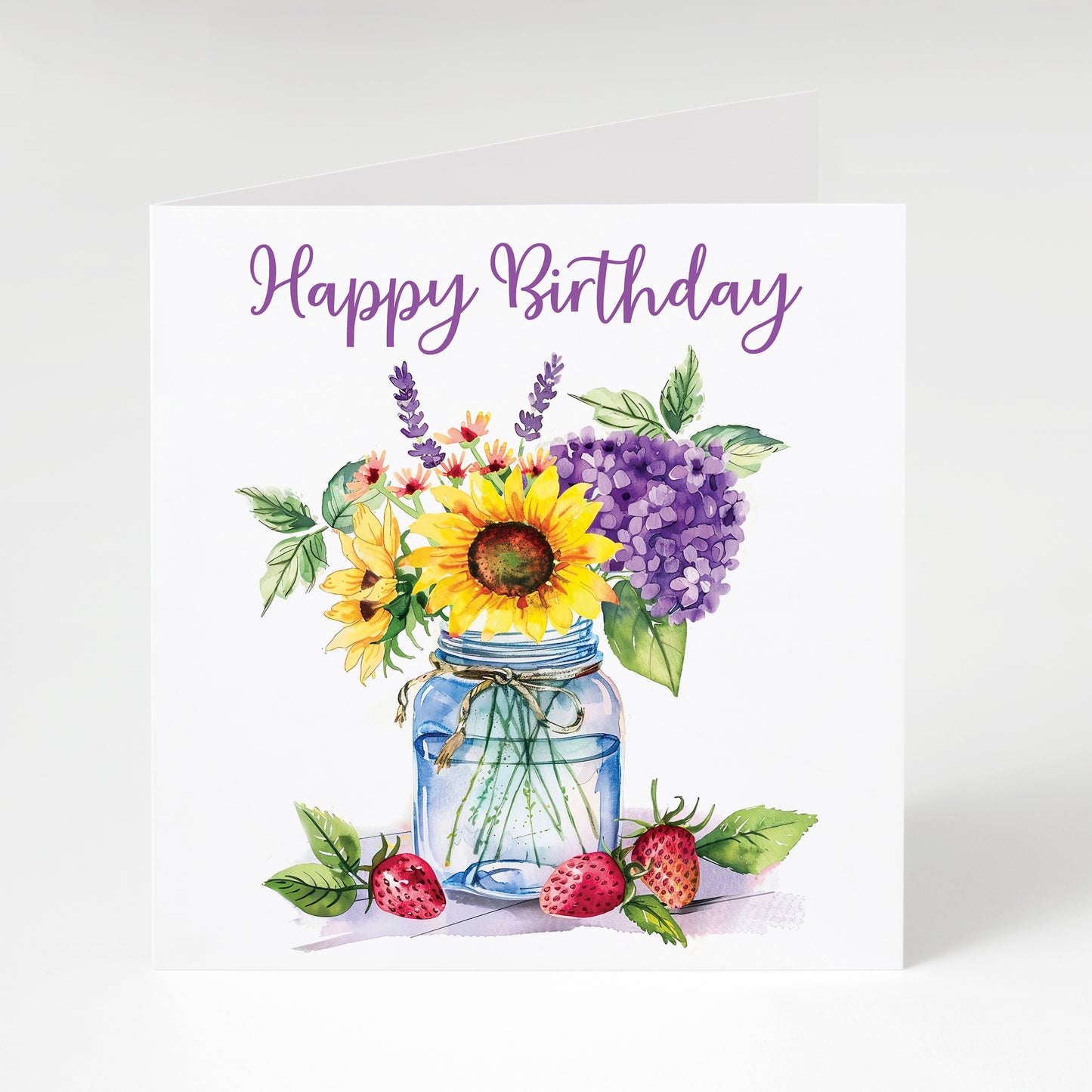 'Happy Birthday' greetings card