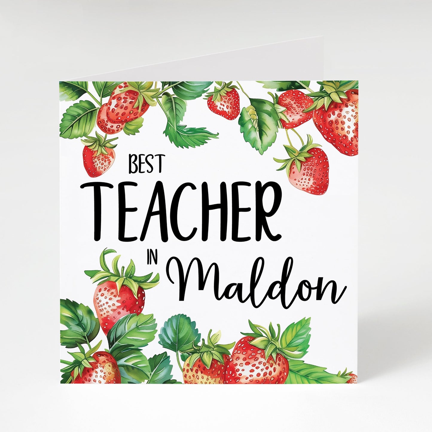 Thank You Teacher - Tiptree greetings card