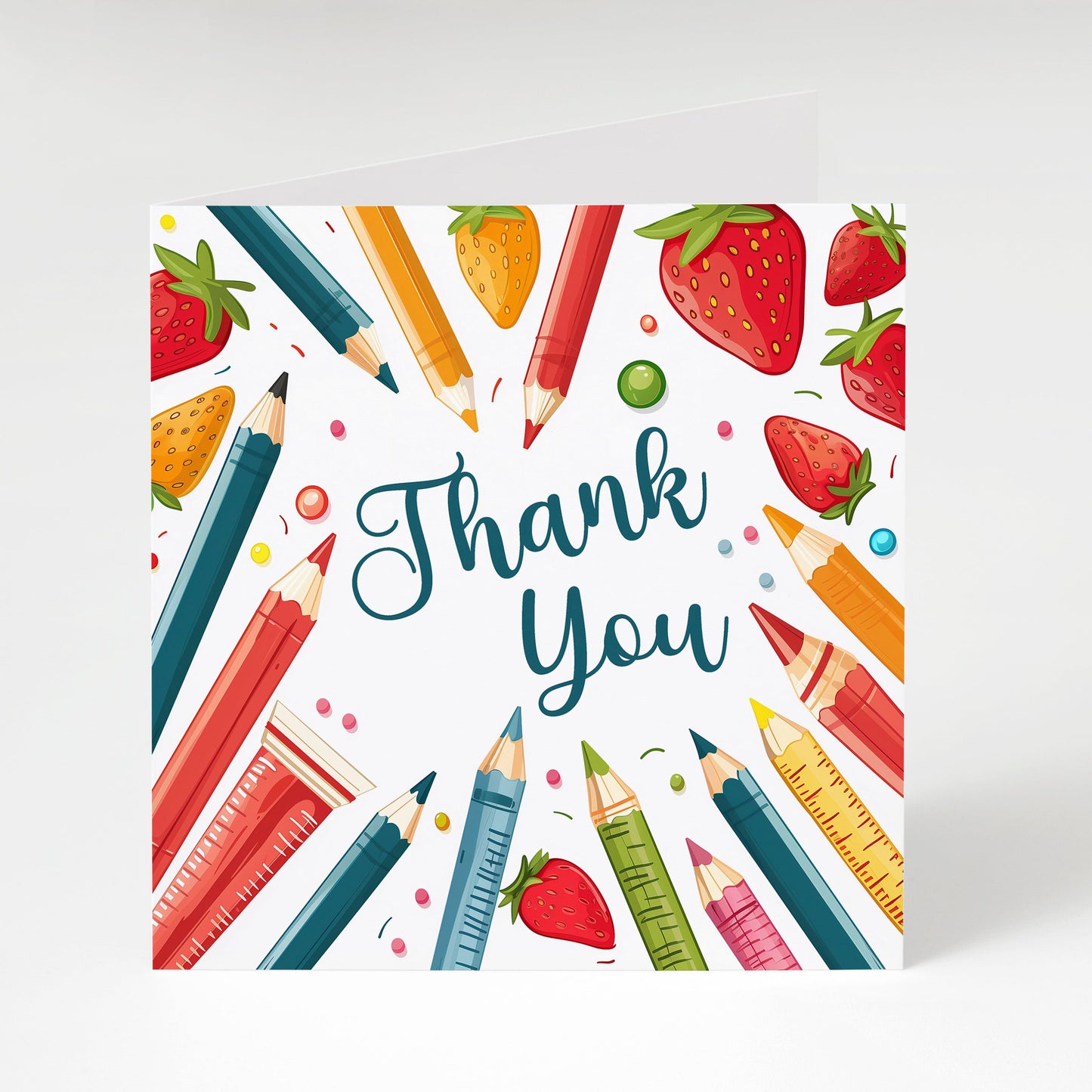 Thank You Teacher - Tiptree greetings card