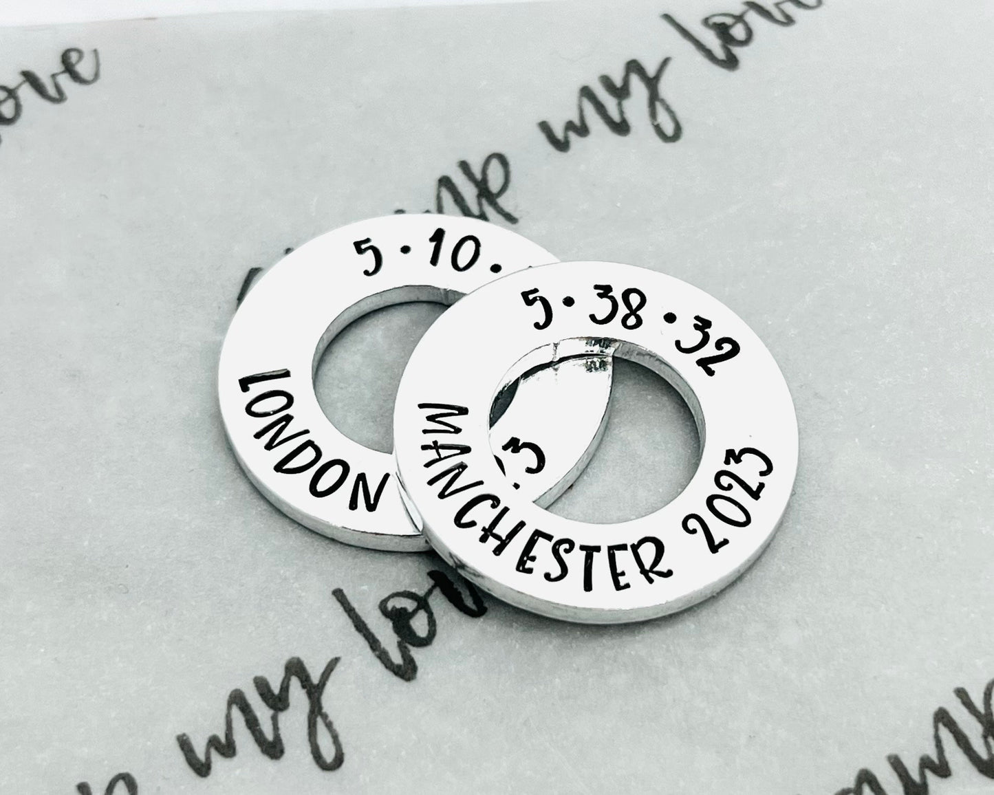 Additional Washer for Carabiner Keyring