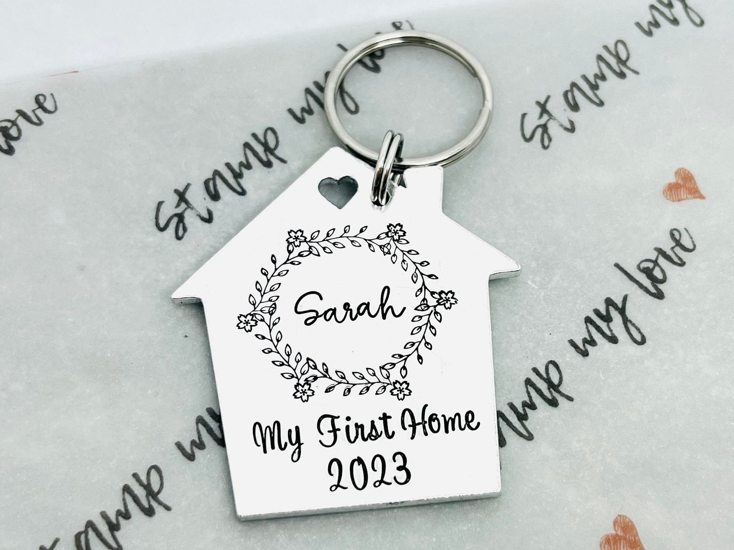 My First Home Keyring