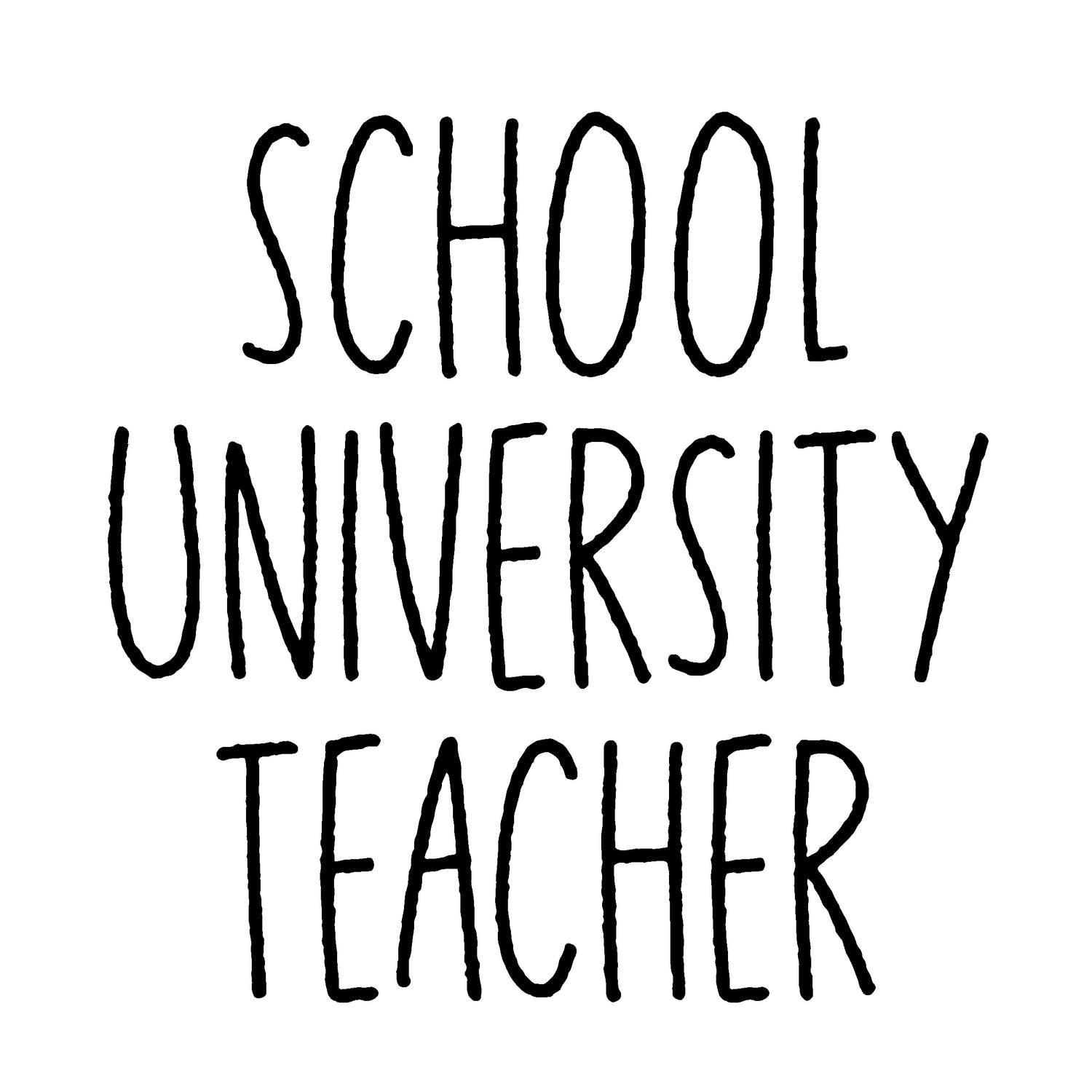School University Teacher