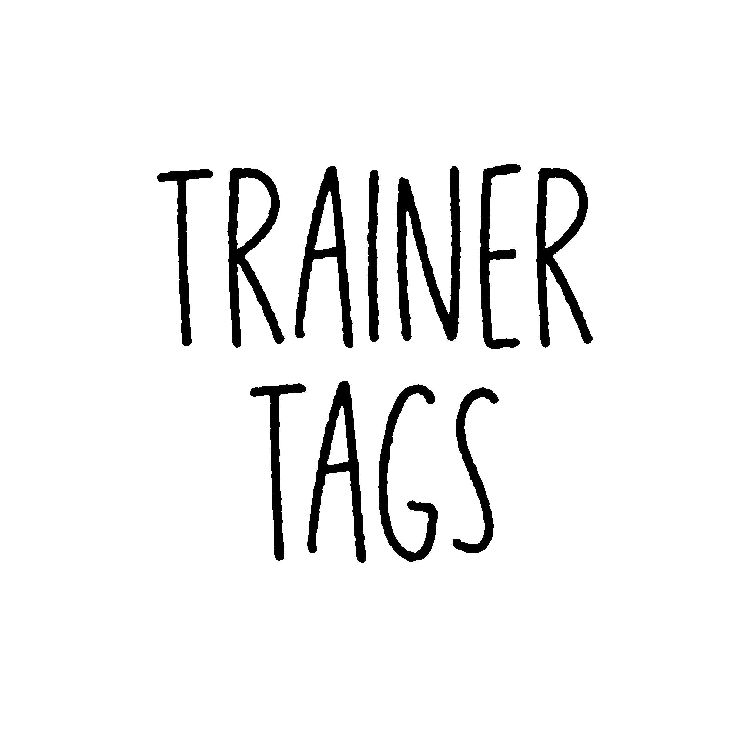 Trainer Tags – StampMyLove
