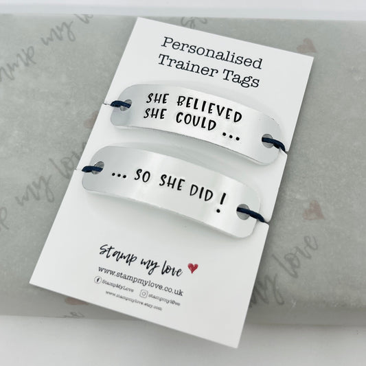 Personalised Trainer Tags