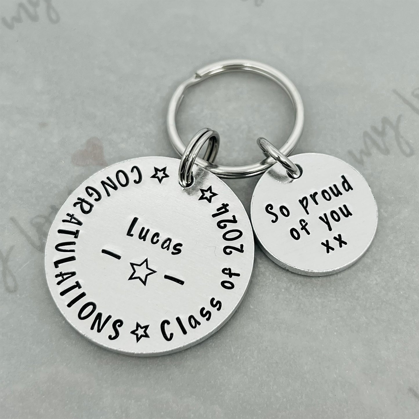 "Congratulations Class of" Keyring