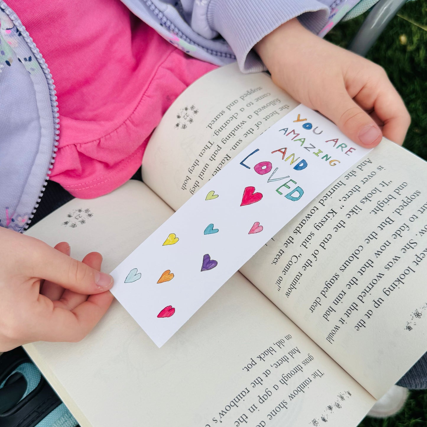 "You are Amazing and Loved" Bookmark