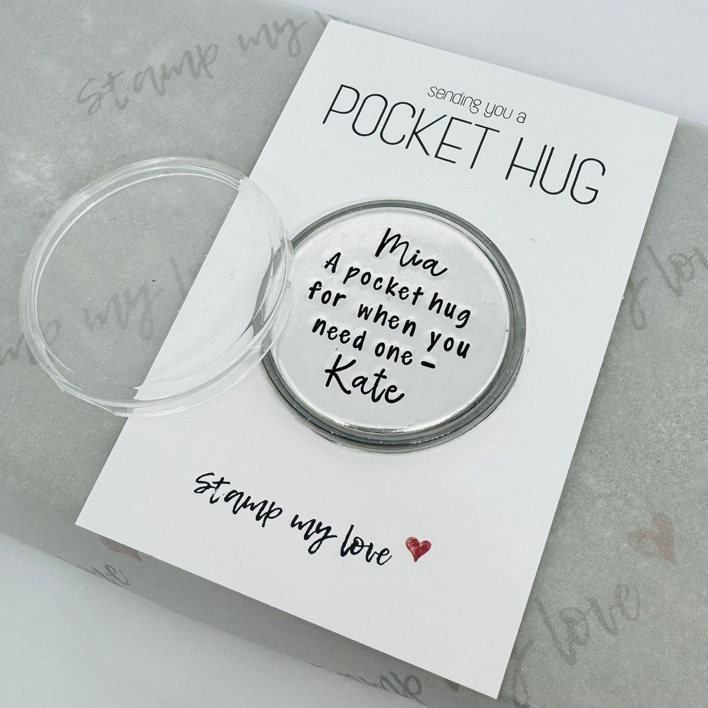 Personalised Pocket Hug