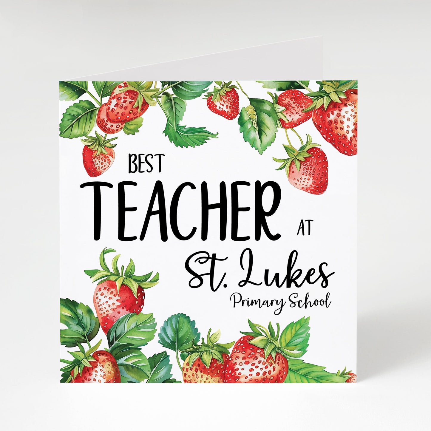 Thank You Teacher - Tiptree greetings card