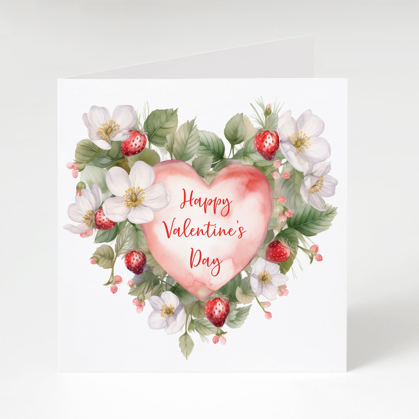'Happy Valentines Day' greetings card