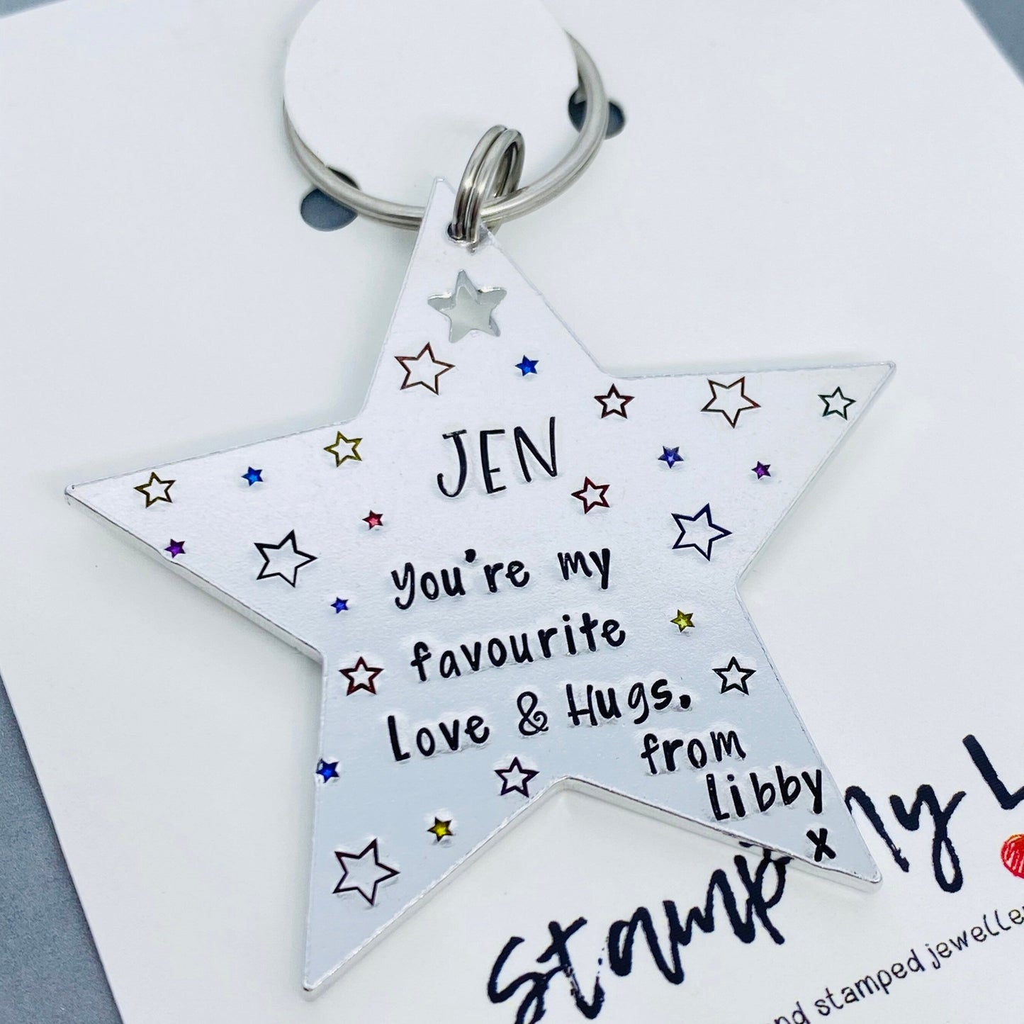 'You're My Favourite' Teacher Keyring