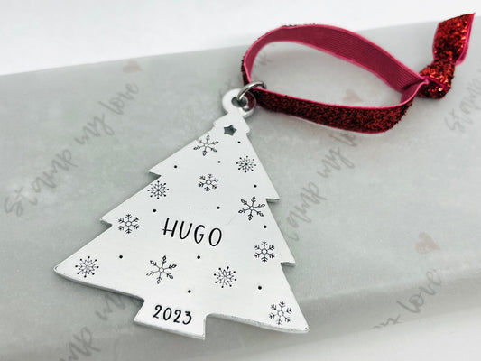 Personalised Christmas Tree Decoration