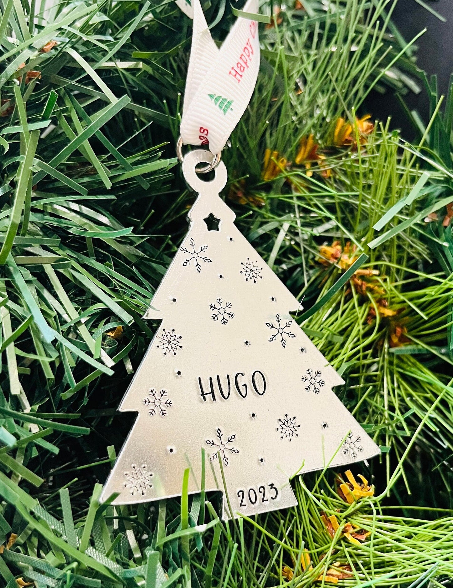 Personalised Christmas Tree Decoration