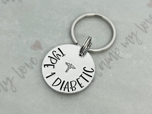 Medical ID Alert Keyring